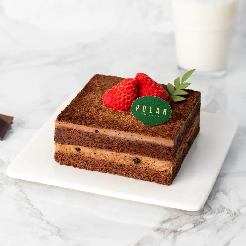Dainty Choco Square Cake