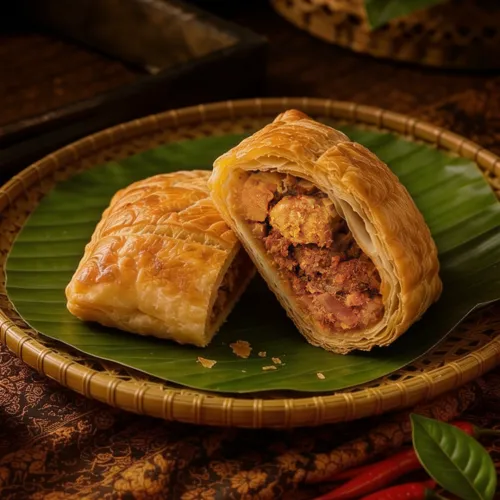 Chicken Rendang Puff
