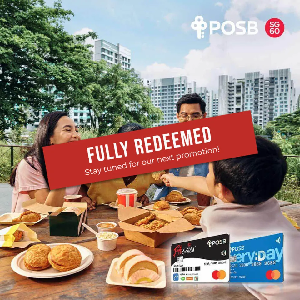 POSB SG60 - S$0.60 Sugar Roll or Chicken Pie