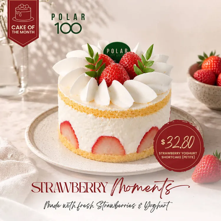 Strawberry Yoghurt Shortcake