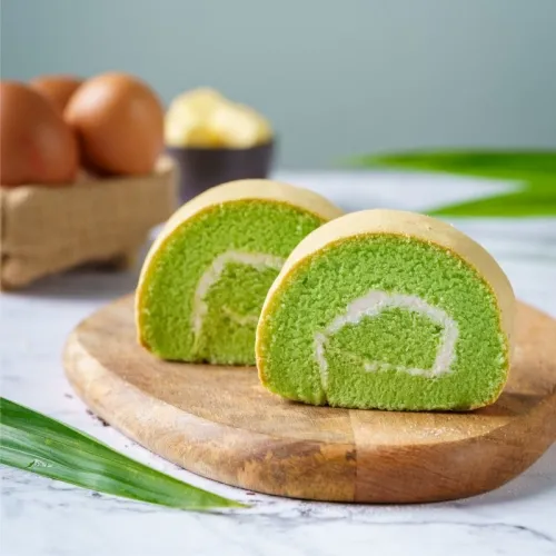 Pandan Rolls (9 pcs) Pandan Rolls (9 pcs)