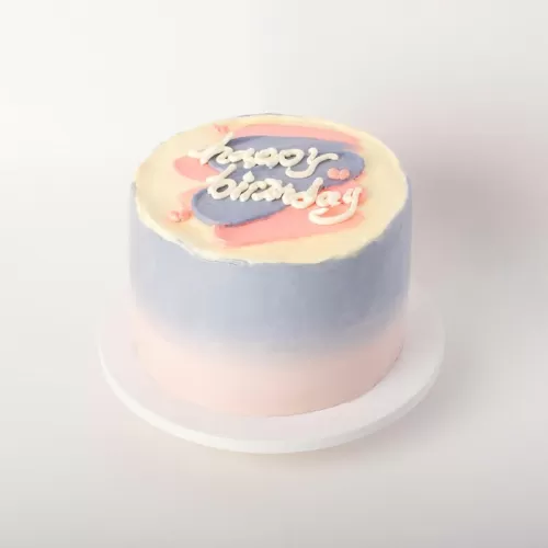 Simple Korean Birthday Cake | Moonchild Korean Ins by Kindori Moments –  Kindori Moments Sdn Bhd (796564-U)