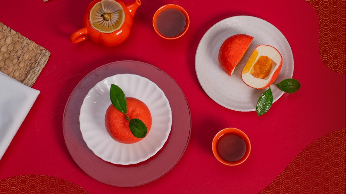 Mandarin Blossom Cake New Beginnings And Blooming Fortune