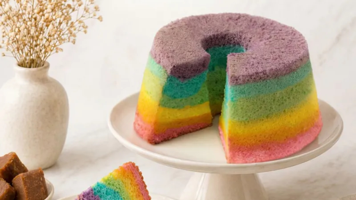 Rainbow Chiffon: Colour Before The Candles